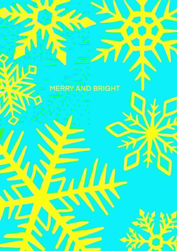 Merry and Bright Christmas Card created by Tiny Tiger