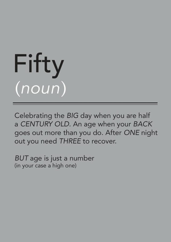 FIFTY created by The Boy and the Bear