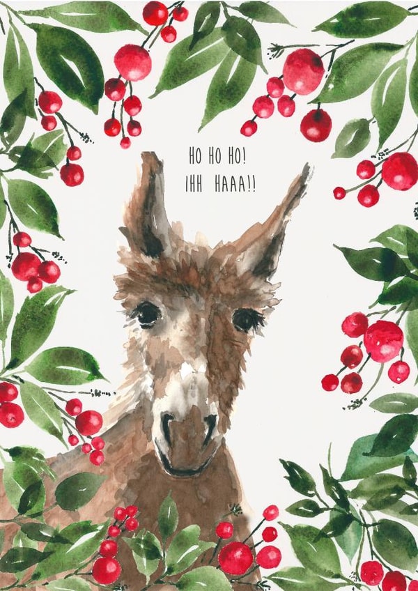  Christmas Donkey  created by Silvia Betancourt