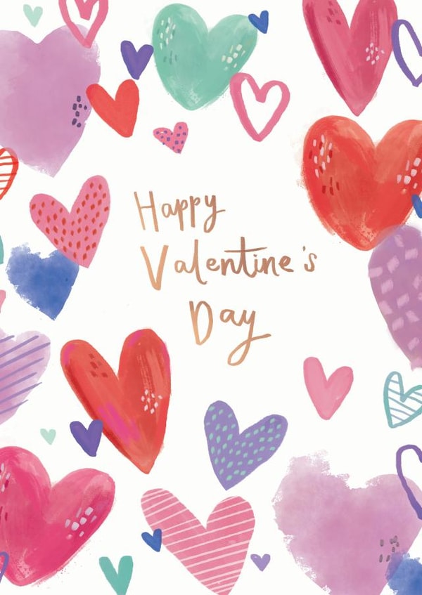 Happy Valentines Day created by Laura Pantony