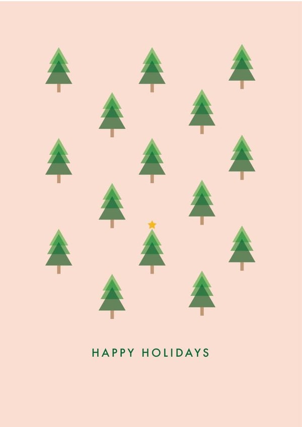 Happy Holidays created by Zabby Allen