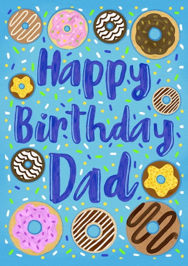 Happy birthday dad created by Lois Fitzy