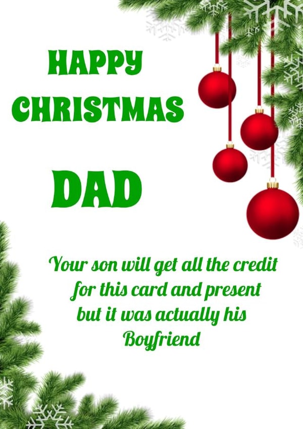 happy christmas dad 1002 created by RASAR 