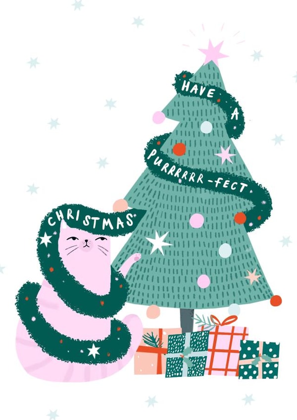 Purrr-fect Christmas  created by Holly Walsh