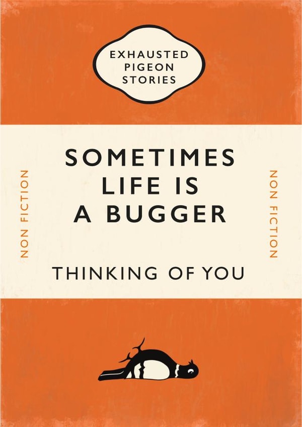 Life is a Bugger Thinking of You card created by Yay Days