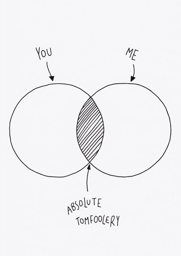 You and Me Venn diagram created by Rochelle Asquith