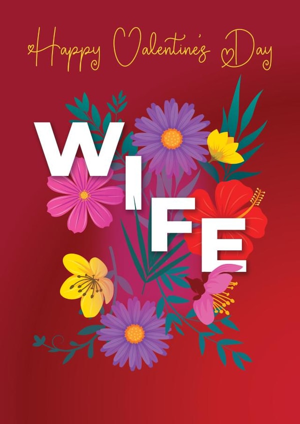 Flowers for the Wife! created by Rosewood Design