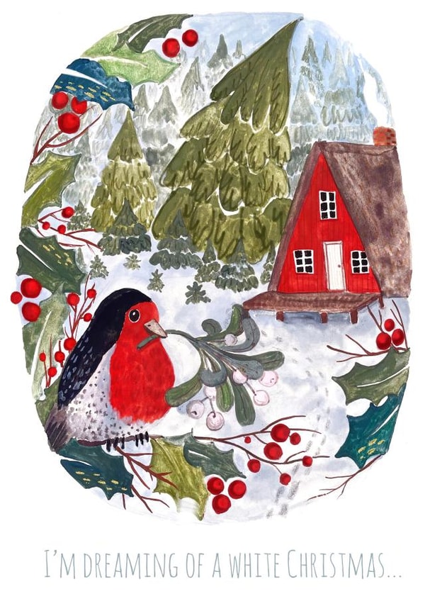 White Christmas  created by Anna Bubnova