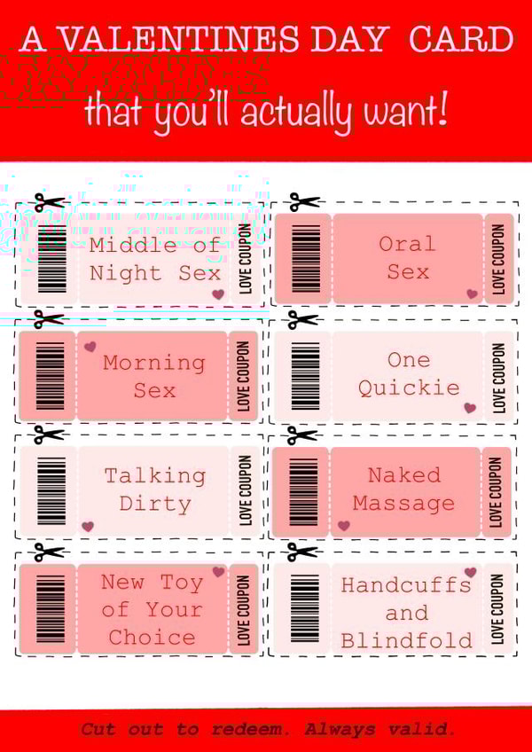 A Valentines Day Card You’ll Actually Want created by Kate and Co