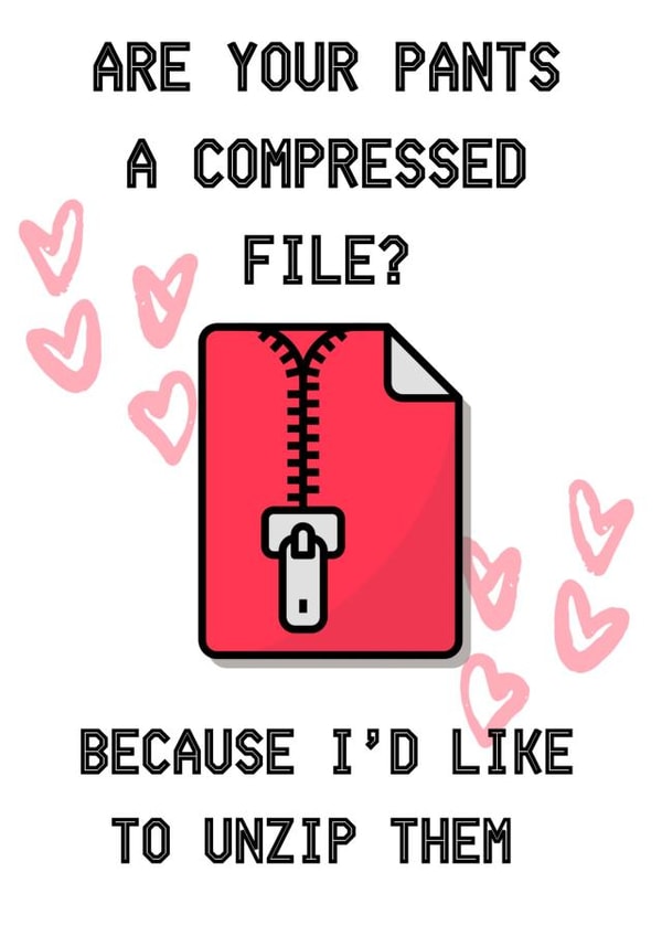 Funny, rude Valentines or Anniversary Card created by picsandsquiggles