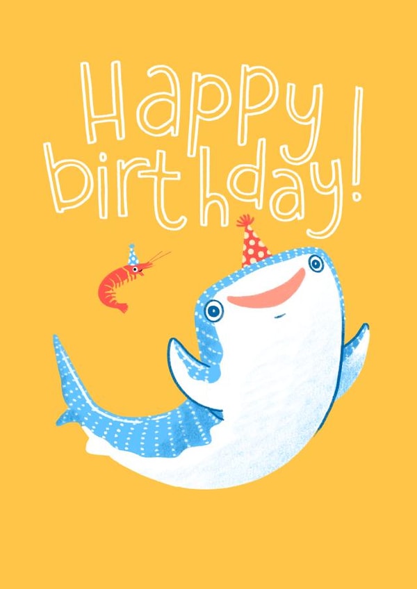 Birthday Whale Shark created by Natelle Quek