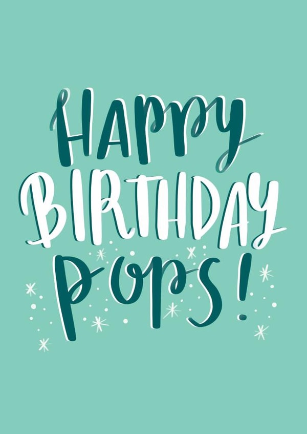 Sparkly Birthday Card for Dad created by Shei Anapi