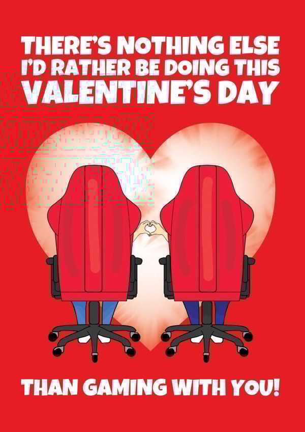 Valentine's Gaming Couple created by @Cupsie's Creations