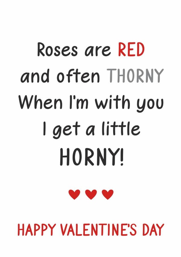 Rude Valentines Day Card created by Tanya Laporte Designs