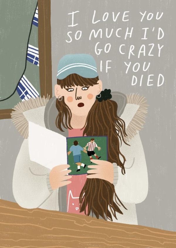 Stath Lets Flats Sophie Birthday Card created by skeletondraw