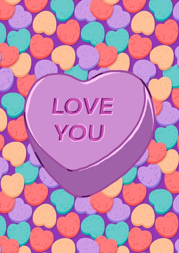 Love You created by Anoela Cards