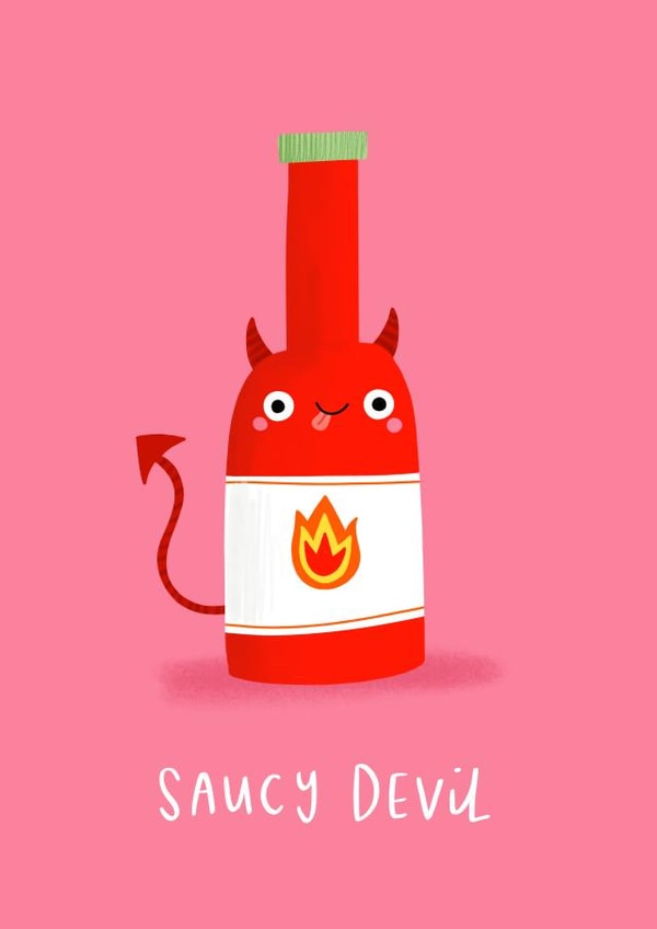 Saucy Devil created by Jess Moorhouse