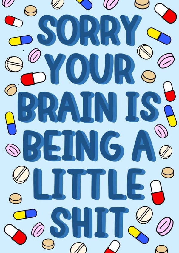 Shit brain created by Anna Gray