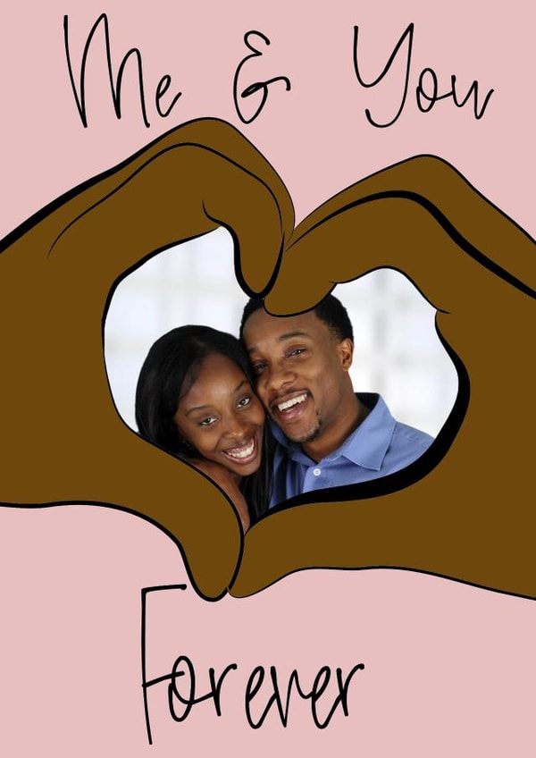 me you Valentines Day Personalised Photo Card 20628 | thortful