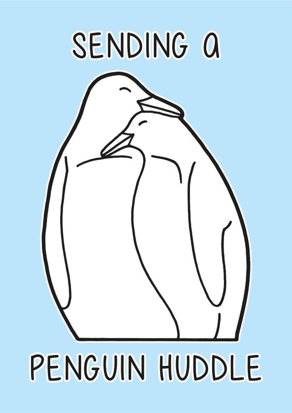 Penguin Huddle created by Bee & Co. Studio