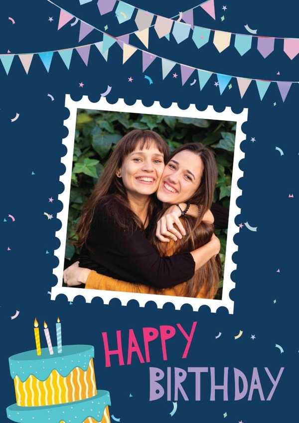 birthday classic Personalised Photo Card 20158 created by Nidd And Rigg!