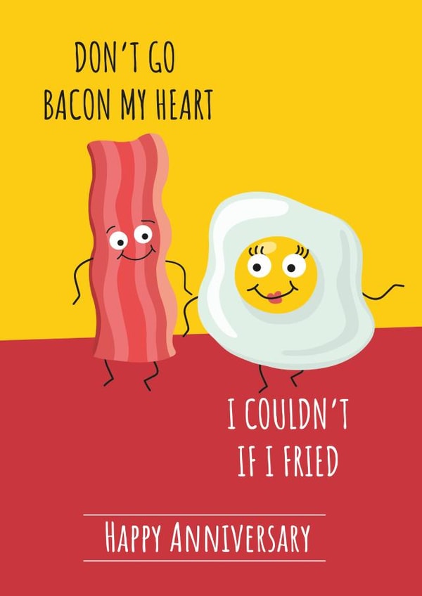 Don't go bacon my heart! created by Yeti Design