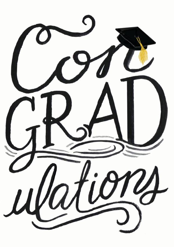Congratulations Graduation Card created by Redback Cards