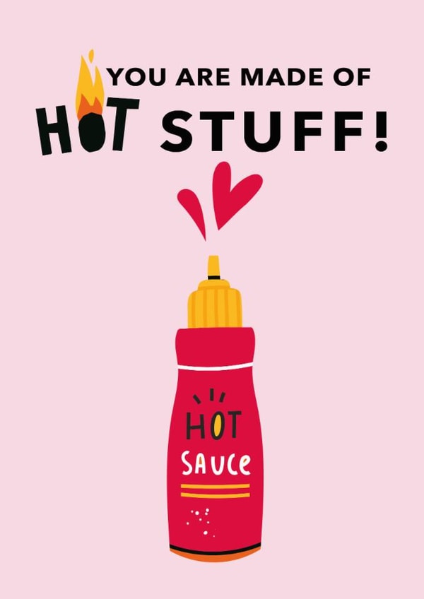 Perfect card for all-spicy things lover! created by Kwirk Cards