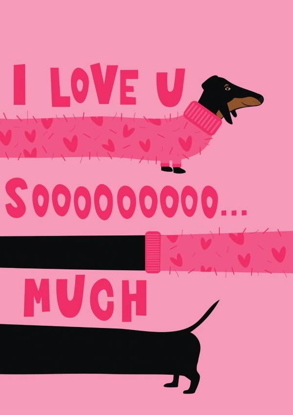 dachshund Love created by Blackcat and Bumble