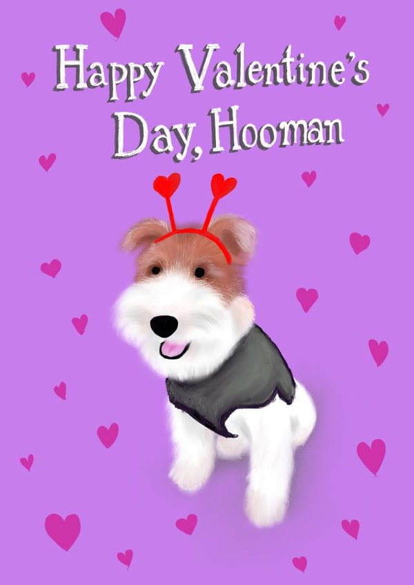 Valentine's Card from the Dog created by Angela Otimo