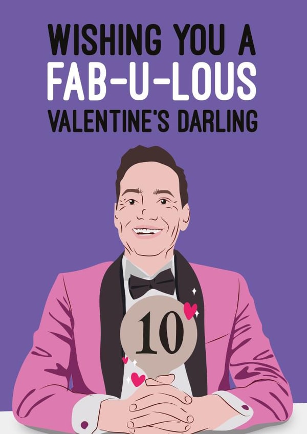 Wishing you a Fab-u-lous Valentine's Darling created by Quitting Hollywood
