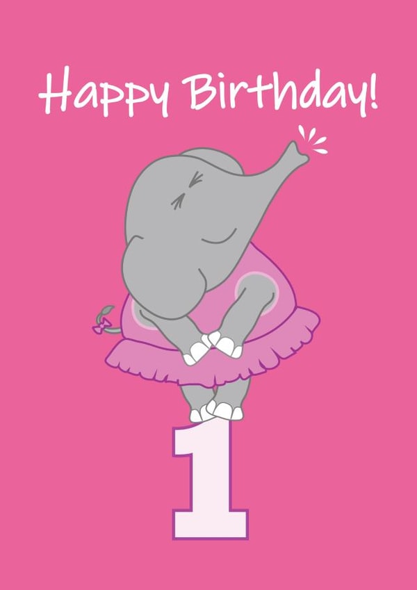 Happy 1st Birthday created by Smug Toad