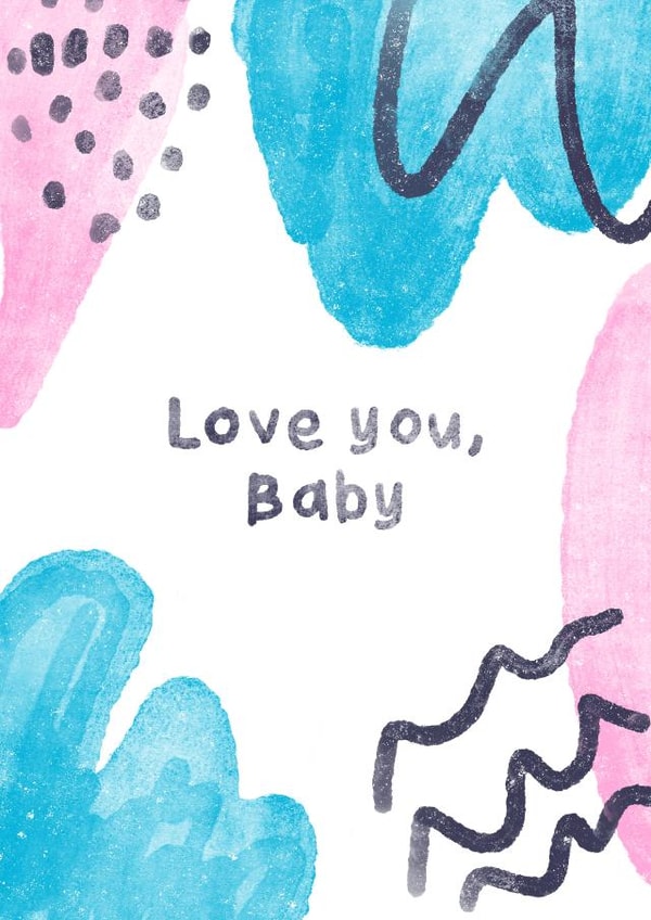 Love you, baby created by Diana Malinovskaya