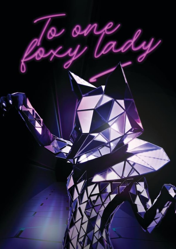 The Masked Singer Series 1 Foxy lady created by The Masked Singer