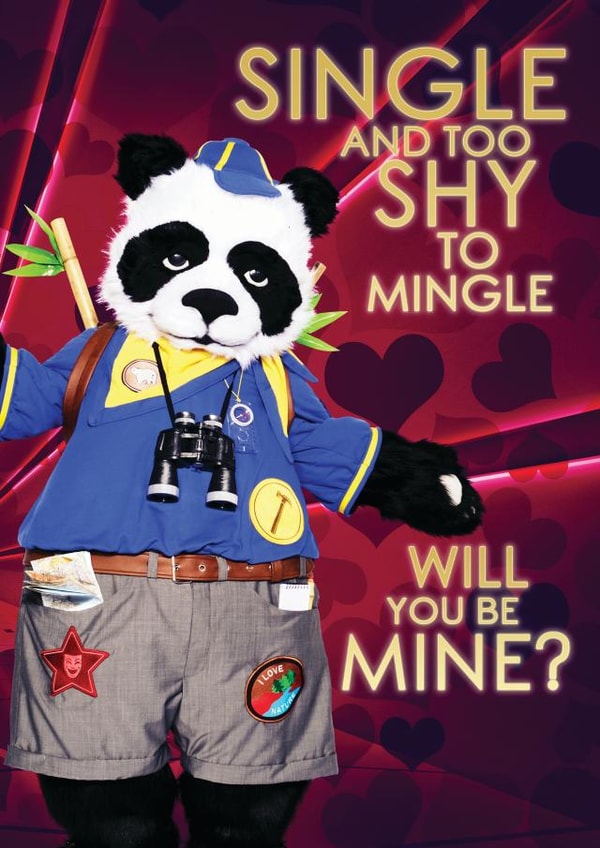 The Masked Singer Series 3 Panda Valentine created by The Masked Singer