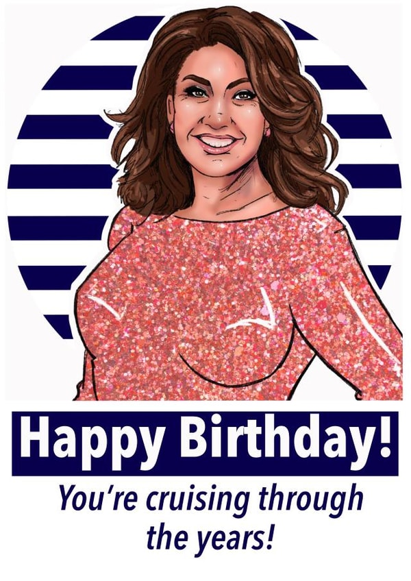 Jane Macdonald Birthday Card created by Martyn With A Y