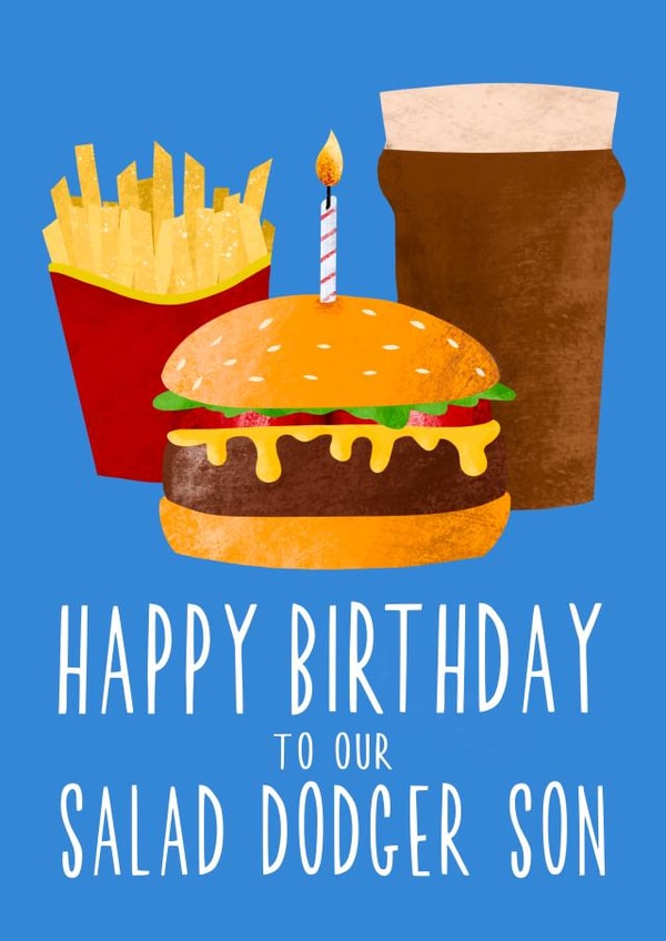 Salad dodger son created by Running with Scissors