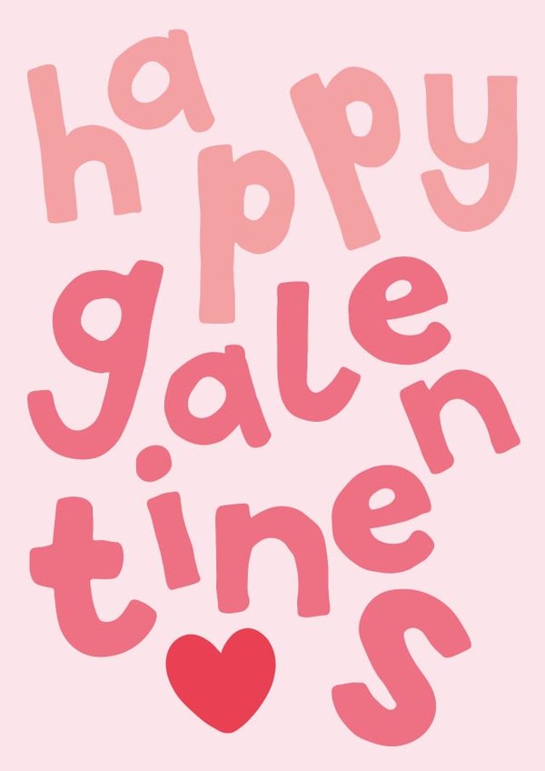 Happy Galentines Valentines Card created by Lately Studio