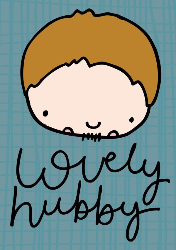 Lovely husband card created by Dottypink Designs