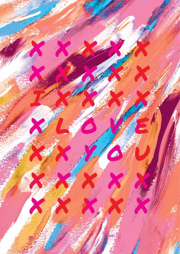 I LOVE YOU Valentine, Anniversary, Lover Card created by Craft Imprint