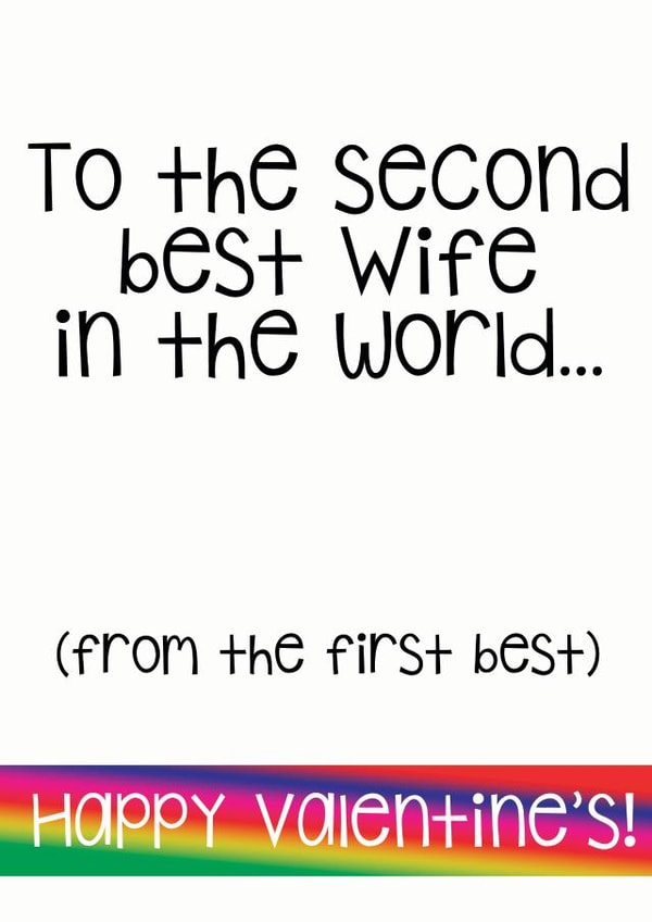 Wife to Wife Valentine's Day Card created by Fancy Paper