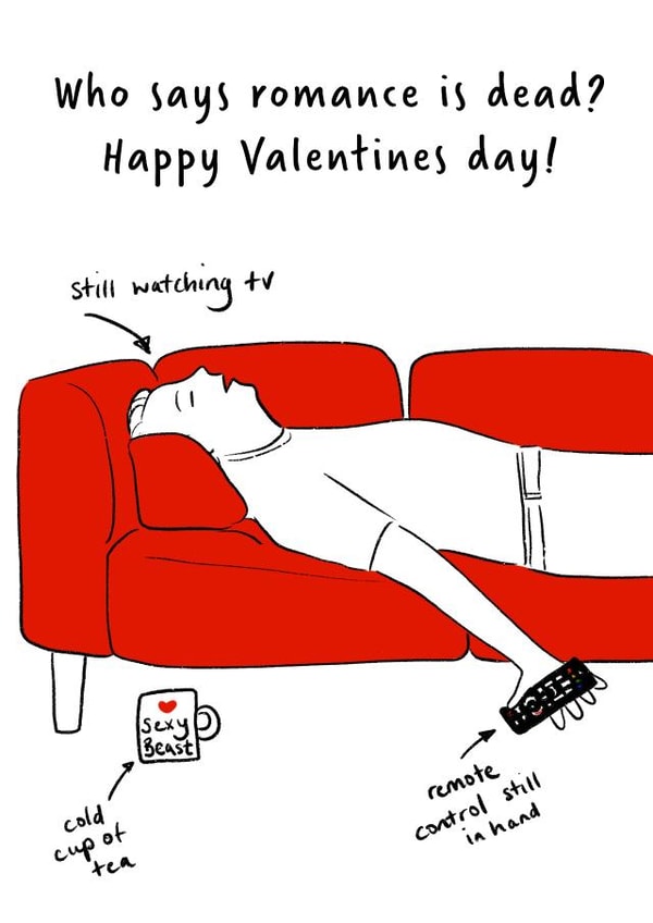 Who says romance is dead? Valentines card created by Dani Verbeeten