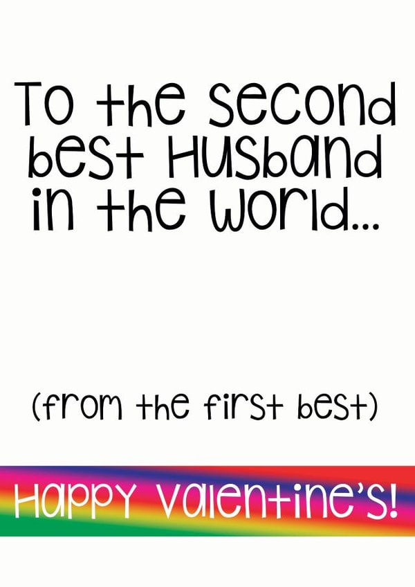 Husband to Husband Valentine's Card created by Fancy Paper