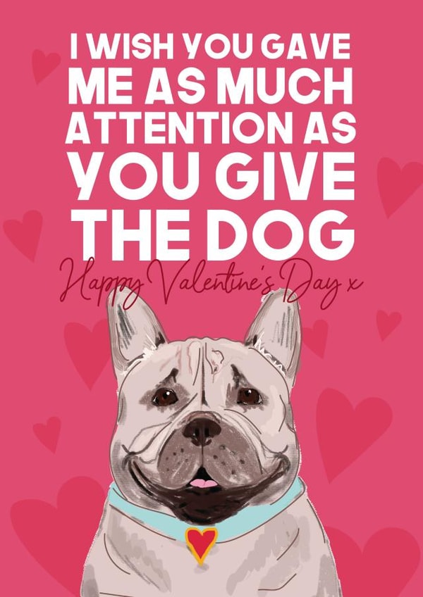 Frenchie Valentie's Card created by WillyBee
