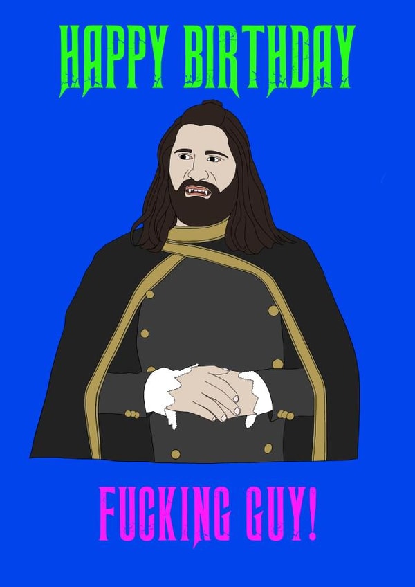 Nandor the Relentless - What We Do In The Shadows Card created by Little Spoon