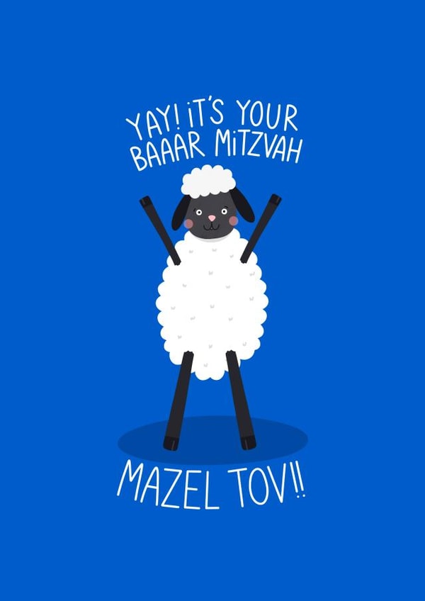 Yay, it's your Bar Mitzvah! Mazel Tov!! created by Ludicrous Prints