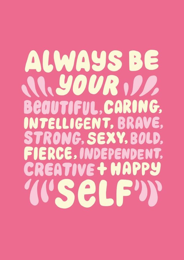 Galentine's Day Friendship Pink Card created by @studio27eleven