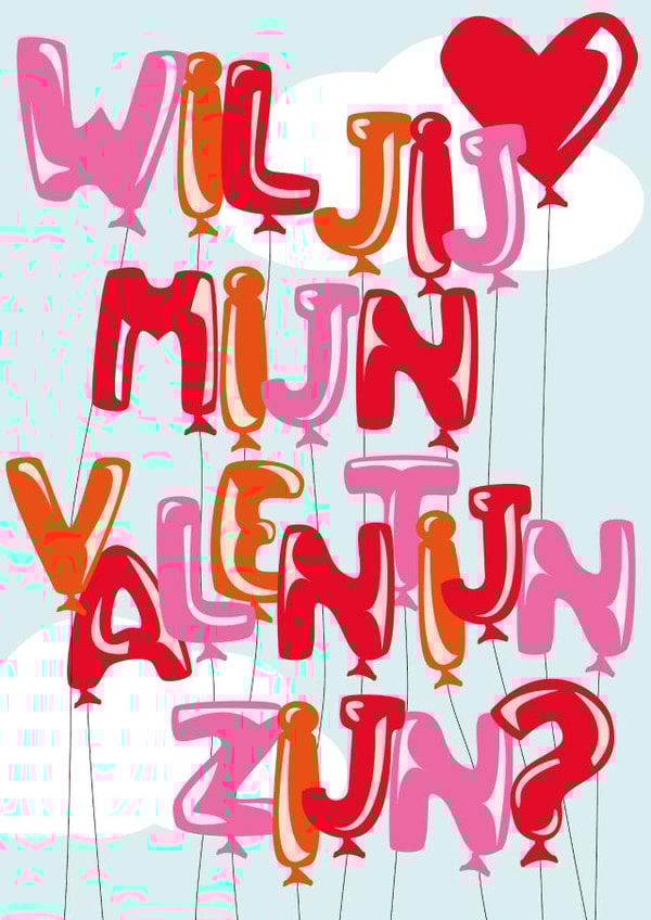 Would you like to be my Valentine? Valentine's Card created by Poppekins