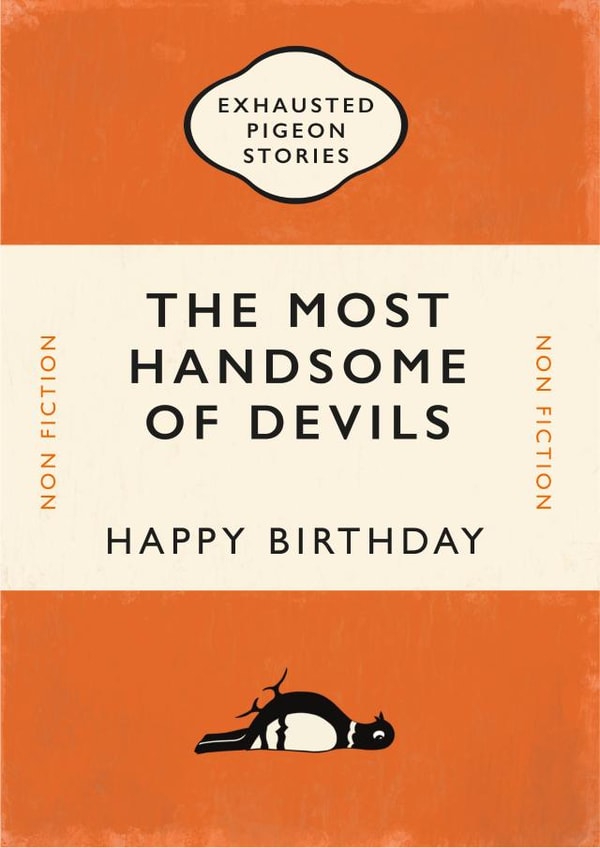 Handsome Devil Birthday card created by Yay Days