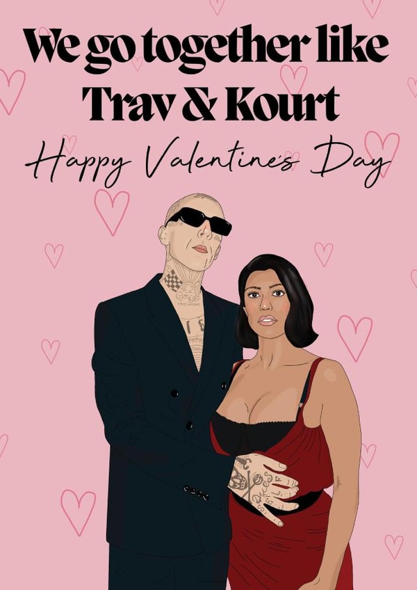 Trav & Kourt Valentine's Day 1001 created by Natalie Baxter